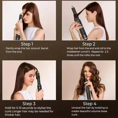 Multi-Functional Blow Dryer: 5-in-1 Styler & Curlers